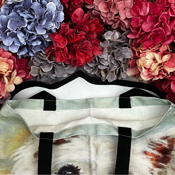 Eco-Friendly White Westie Dog Folding Tote Bag - Picture 10 of 13